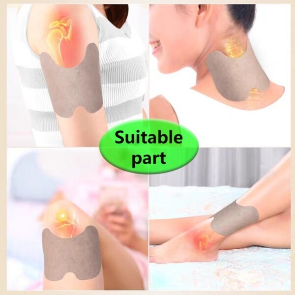New Types 6pcs Cervical Knee Lumbar Pain Patches Relaxing Natural Wormwood Rheumatic Arthritis Plaster Back Massage 5