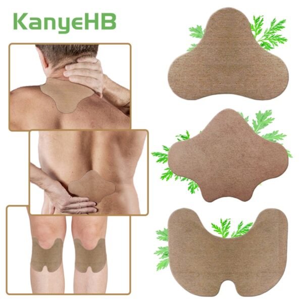 New Types 6pcs Cervical Knee Lumbar Pain Patches Relaxing Natural Wormwood Rheumatic Arthritis Plaster Back Massage