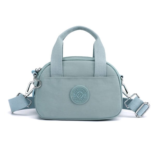 New women s bag lightweight portable messenger bag waterproof colorful nylon cloth small bag casual shoulder 3