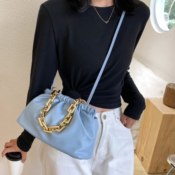 Small PU Leather Underarm Bags for Women 2021 Winter Luxury Trend Shoulder Crossbody Handbags Female Travel 2