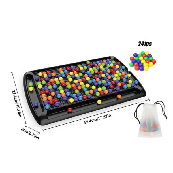 241 PCS Desktop Puzzle Toy Interactive Game Rainbow Eliminator Puzzle Chess Educational Toys Children Adults Gift 5