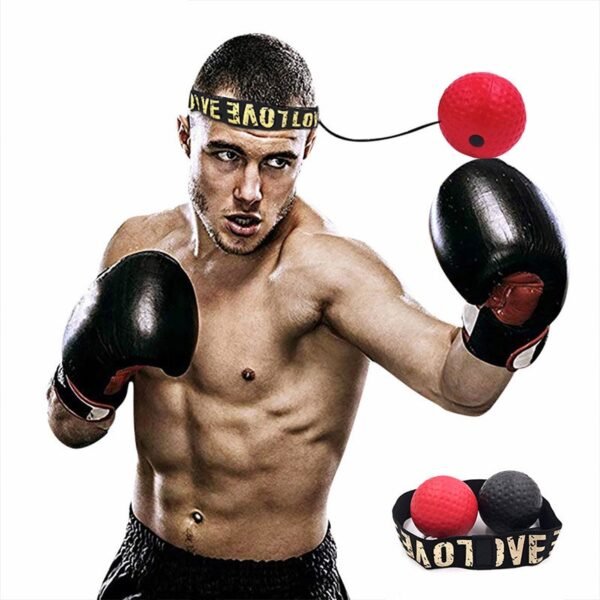 Boxing Reflex Speed Punch Ball MMA Sanda Raising Reaction Hand Eye Training Gym Muay Thai Fitness 5