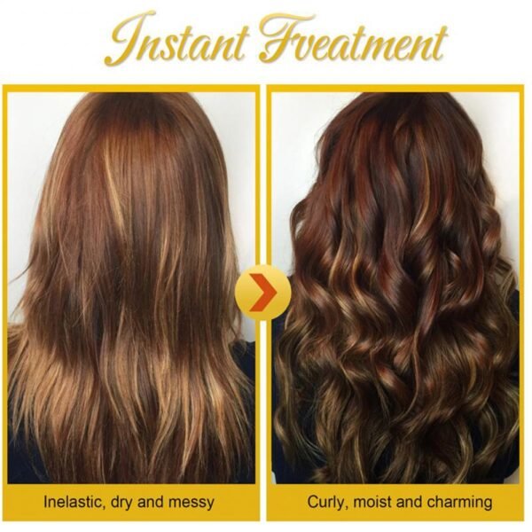 Curl Booster Defining Cream Hair Curling Enhancer Moisturizing Styling Repair Curling Essence Hair Care Elastin Setting 5