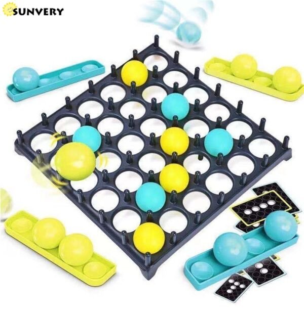 NEW Bounce Off Game Jumping Ball Board Games for Kids 1 Set Activate Ball Game Family