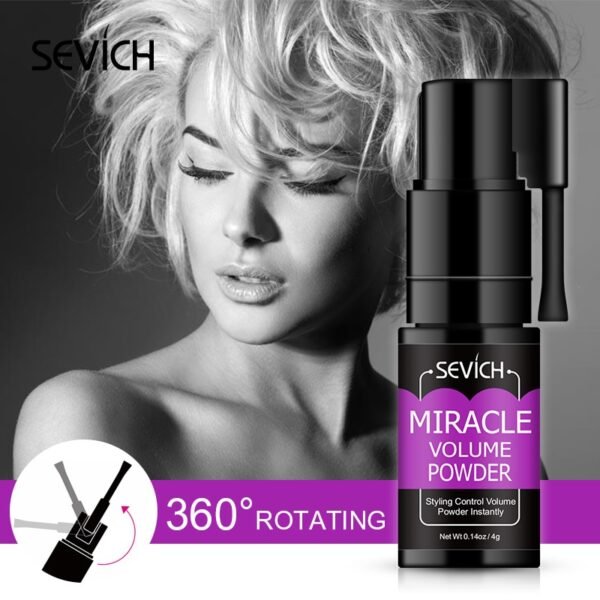 Sevich Hair Mattifying Powder With Spray Nozzle New Style Hair Powder Spray Fluffy Effective Modeling Oil