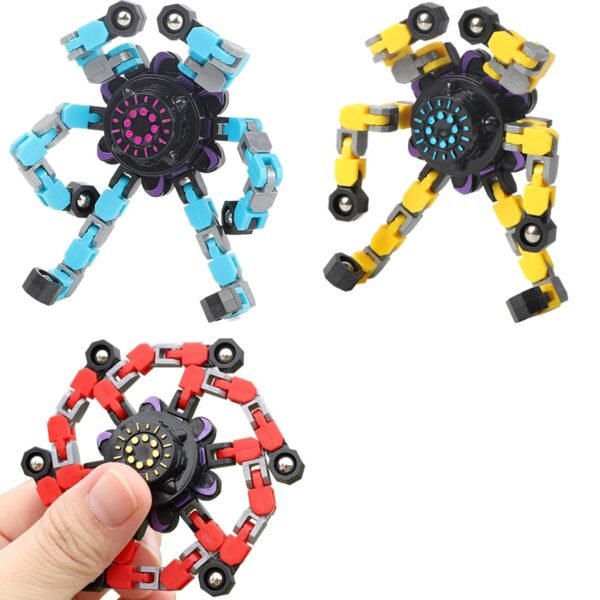 2022 Deformed Fidget Spinner Chain Toys For Children Antistress Hand Spinner Vent Toys Adult Stress Relief