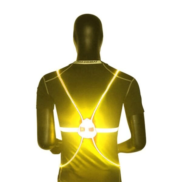 360 High Visibility Reflective Vest Flash LED Driving Night Driving Cycling Outdoor Light Up Cycling Safety 5
