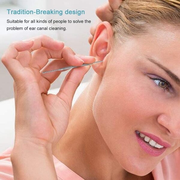 6PCS Ear Cleaner Wax Removal Tool Earpick Sticks Earwax Remover Curette Ear Pick Cleaning Ear Cleanser 4