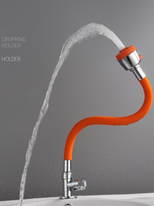 Flexible Hose Silicone Tube Kitchen Faucet 360 Degree Water Tap Filter General Interface bathroom faucets home 1
