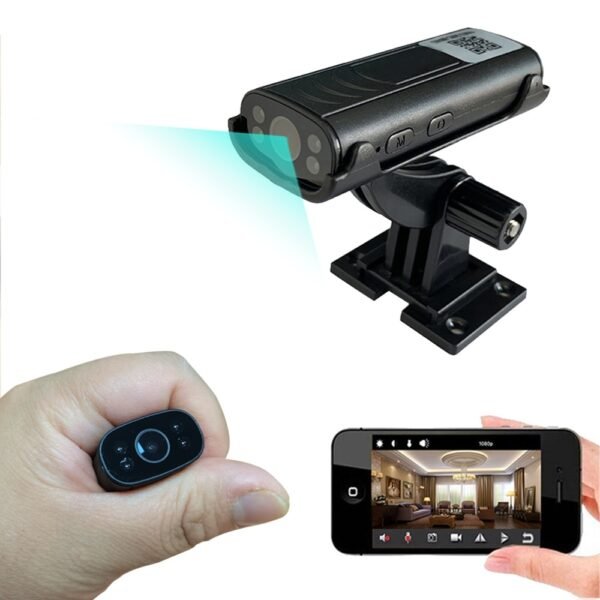 Mini WFi camera HUOMU Home Security Cameras 1080P HD Wireless Remote View Camera Nanny Cam Small