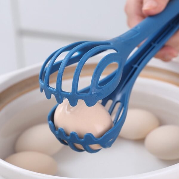 Multi function 2 In 1 Manual Egg Beater Flip Home Kichen Accessories Tongs Egg Tongs French 1