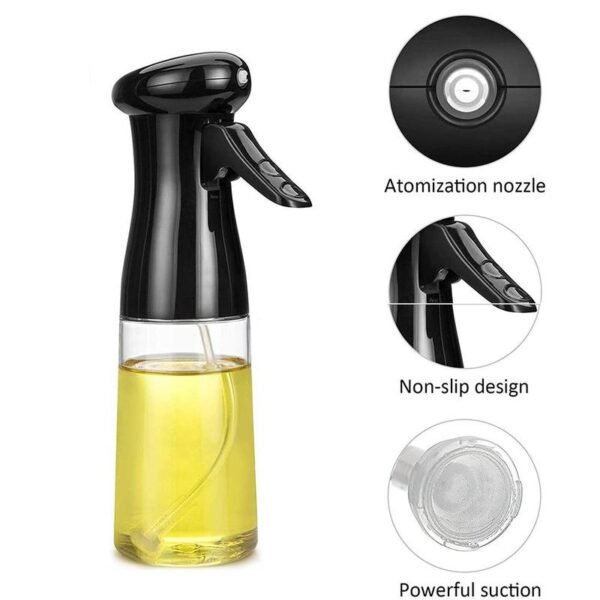 New Style Reusable Oil Spray Bottle Kitchen Cooking Vinegar Baking Spray For Home Barbecue Sprayer Can 3