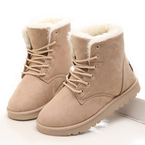 Women Boots Winter Warm Snow Boots Women Faux Suede Ankle Boots For Female Winter Shoes Botas 1