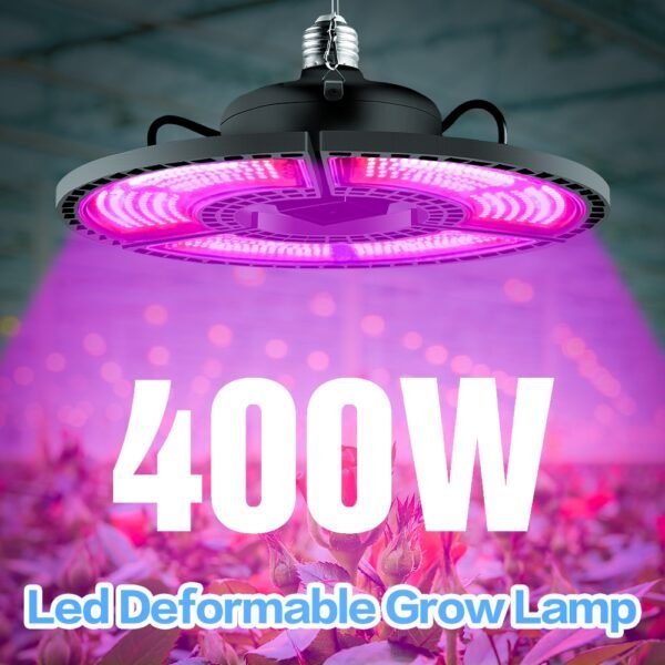 100 200 300 400W LED Grow Light Panel Full Spectrum Phyto Lamp E27 E26 Lamp For 3