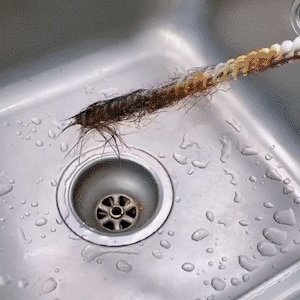 1pcs Kitchen Sink Cleaning Hook Cleaner Sticks Clog Remover Sewer Dredging Spring Pipe Hair Dredging Tool 5