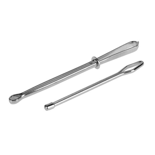 2Pcs Stainless Steel Bodkin Wear Elastic Rope Threaders Guide Belt Ribbon Wearing Tool DIY Rubber Band 1