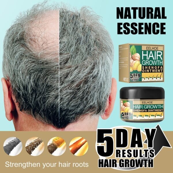 30g Hair Loss Treatment Hair Growth Cream Moisturizing Scalp Massage Hair Care Essence Conditioner 2