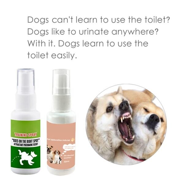 30ml Pet Dog Spray Inducer Dog Toilet Training Puppy Positioning Defecation Pet Potty Training Spray 1Pc 1