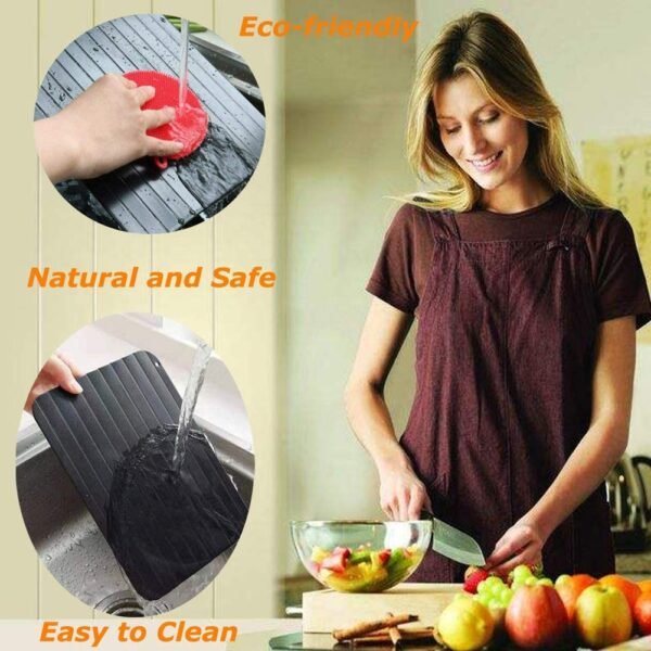 Fast Defrosting Tray Thaw Frozen Food Meat Fruit Quick Defrosting Plate Board Defrost Kitchen Gadget Tools 4