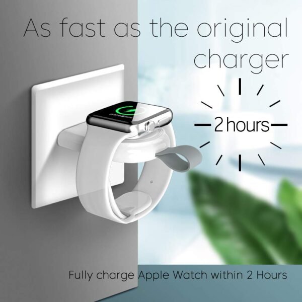 Portable Magnetic Wireless Charger for IWatch SE 6 5 4 Charging Dock Station USB Charger Cable 2