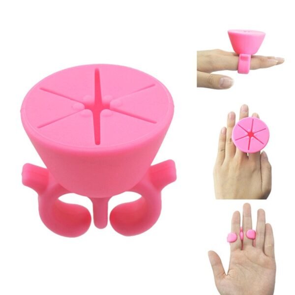 Silicone Storage Box Weeding Scrap Collector Ring Holder Heat Transfer Vinyl Handcraft Container Tool For Card 2