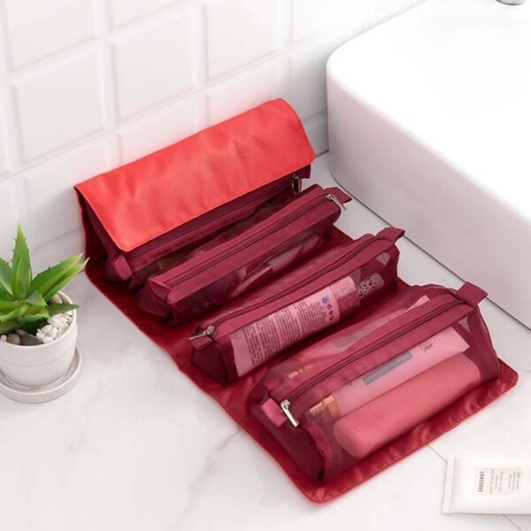 Travel Makeup Bags Washing Toiletry Waterproof Nylon Travel Organizer Bag Kits Storage Bags Unisex Women Cosmetic