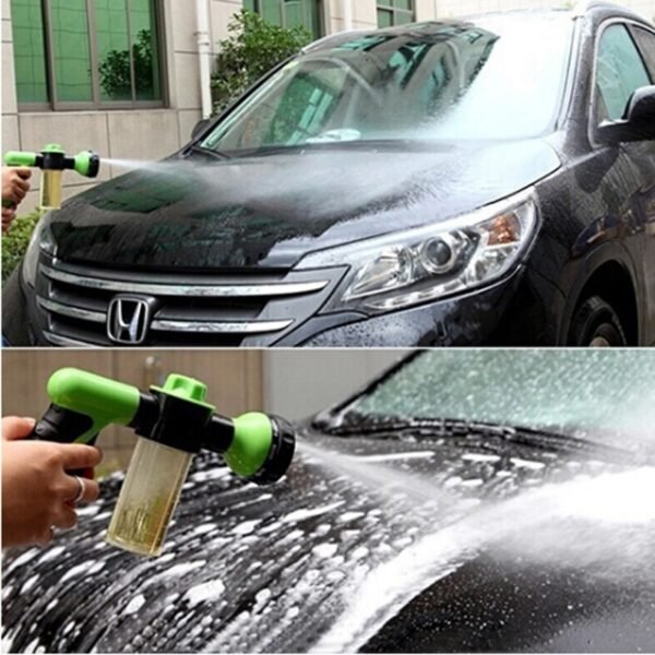Water Gun Hose Nozzle Car Washer Garden Watering Jet Spray High Pressure Sprinkler Foam Lance Automobiles 1