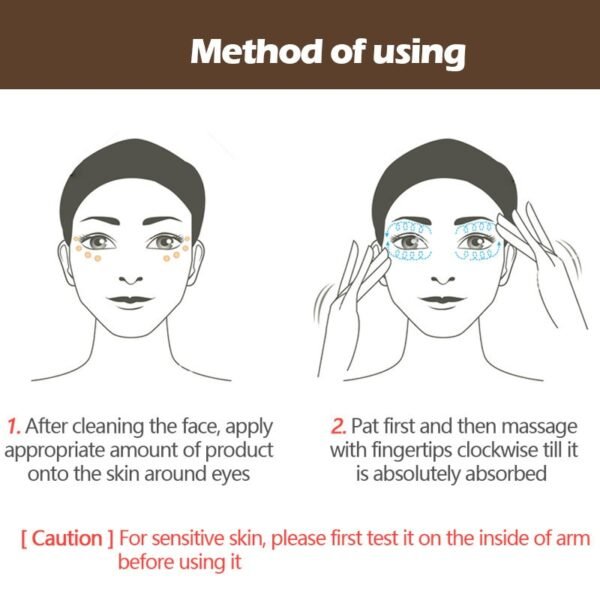 Peptide Collagen Eye Cream Anti Wrinkle Remove Eye Bags Anti Dark Circles Eye Care Essence Against 5