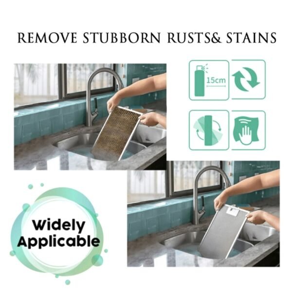 Kitchen Oil Stain Cleaner Rust Remover Degreaser Multi Purpose Bubble Foam Clean 2