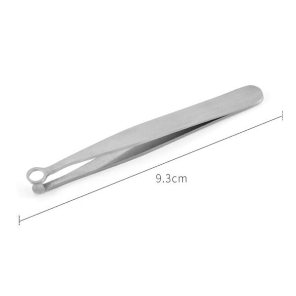 Nose Hair Trimming Tweezers Nose Trimmer Tweezer Round Tip Perfect Steel Nose Hair Removal Trimming Nose 5