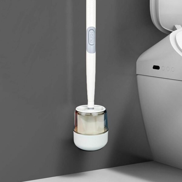 Toilet Brushes For Bathroom Wall Mounted Toilet Long Handle Bowl Brush Without Dead Ends For Office 3