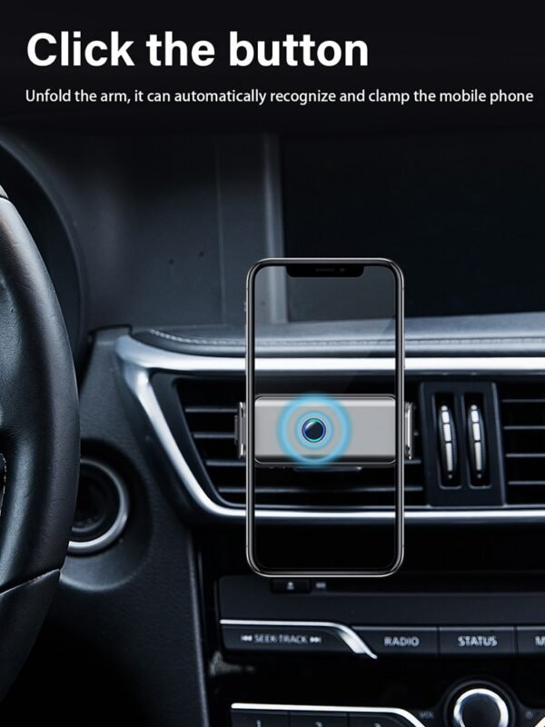 2021 Electric Mobile Phone Holder Smart Induction Car Air Outlet Mobile Phone Navigation Car Bracket 1