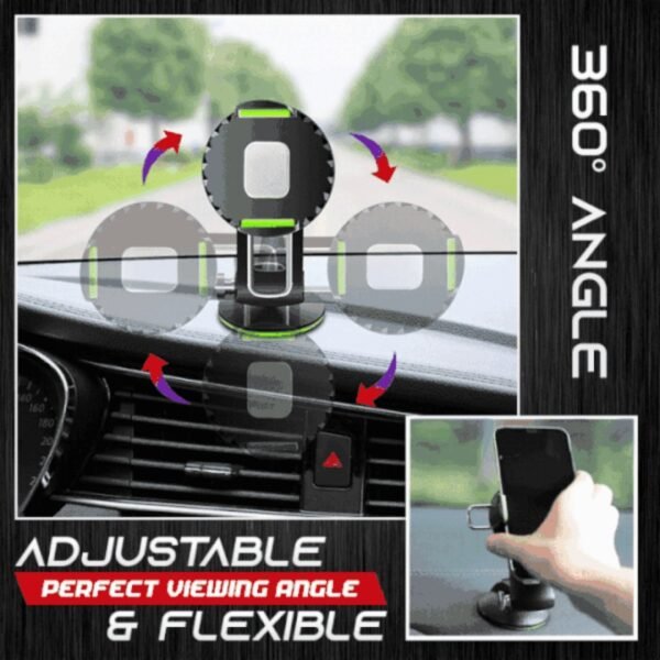 2021 New Adjustable Car Suction Cup Phone Holder Universal Vent Set Phone Holder GPS Holder Mount 2