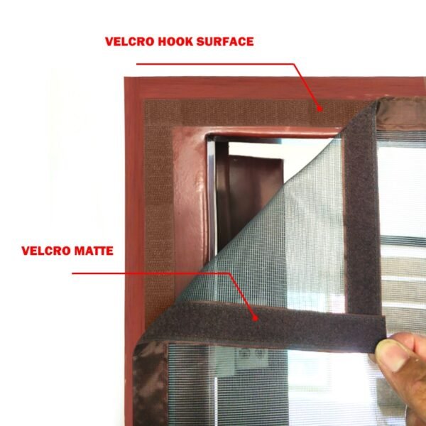 2021 New Magnetic Screen Door Curtain Anti Mosquito Net Fly Insect Screen Mesh Automatic Closing Custom 2
