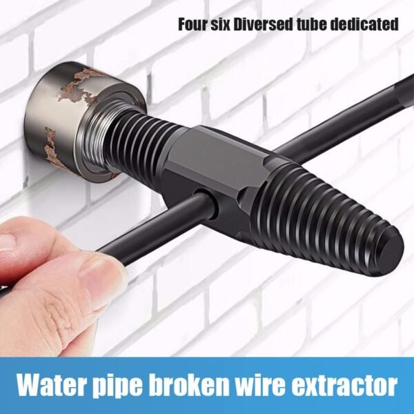 Double head Tap Faucet Valve Screw Extractor Damaged Broken Wire Water Pipe Bolt Remover Multi Broken