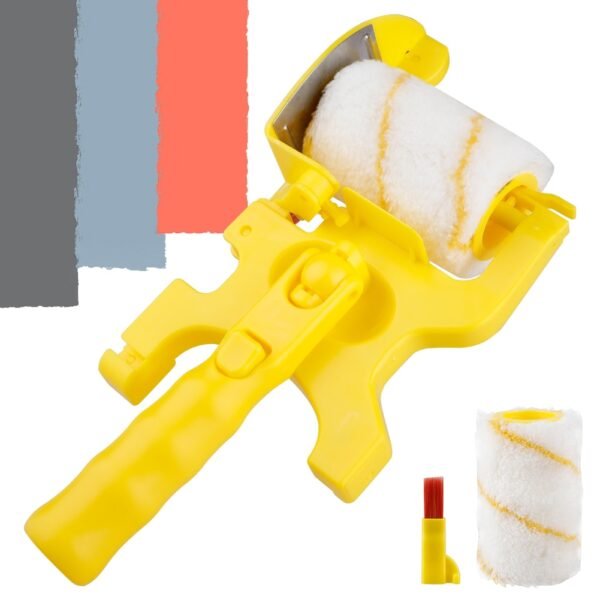 Paint Roller Clean Cut Paint Edger Roller Brush Safe Tool Portable for Home Wall Ceiling Multifunction 1
