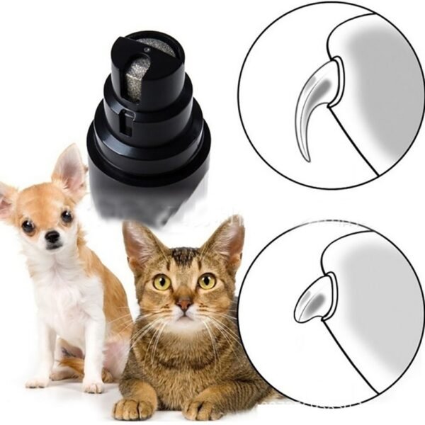 Pet Nail Clippers Dog Electric Nail Grinders USB Quiet Cat Paws Nail Grooming Trimmer Accessories Pet 3