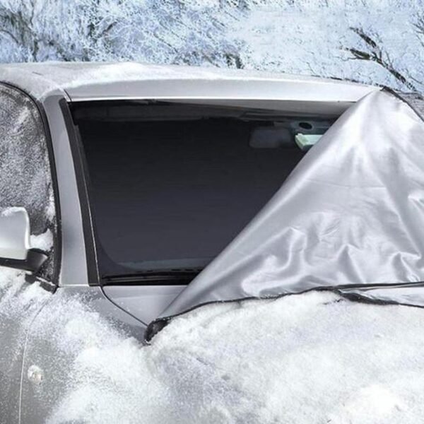 Universal Premium Windshield Snow Cover Sunshade Car Outdoor Waterproof Anti Ice Frost Auto Protector Winter Automobiles 2