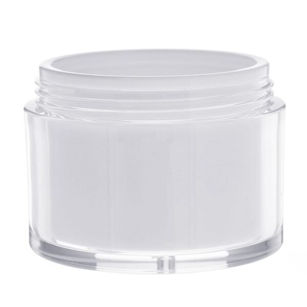 1pc 15 30 50g Airless Pump Jar Empty Acrylic Cream Bottle Refillable Cosmetic Easy To Use 1