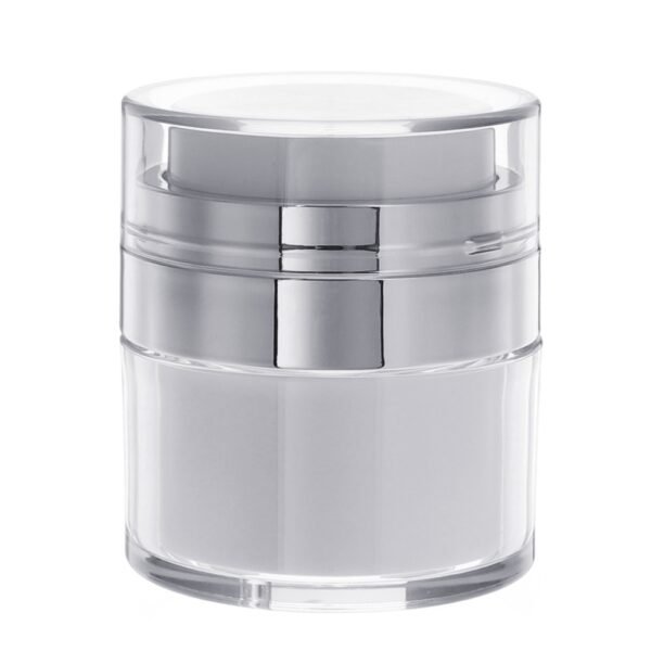 1pc 15 30 50g Airless Pump Jar Empty Acrylic Cream Bottle Refillable Cosmetic Easy To Use 3