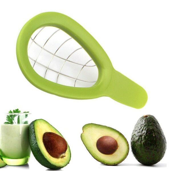 Avocado Dice Cube Stainless Steel Slicer Fruits Melon Cutter Cuber Kitchen Appliances Plastic Handle Gadgets Accessories 1