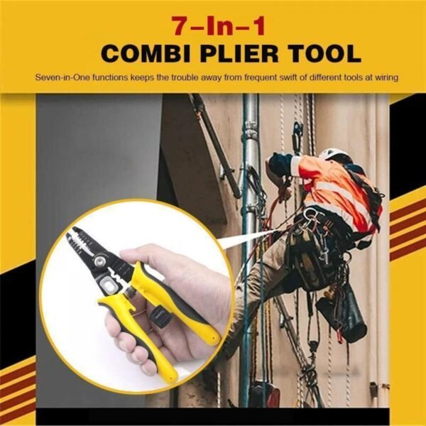 Household Electrical Equipment Wiring Tool Diy Multifunctional Wire Stripping Pliers Cable Tool Needle Nose Pliers 4