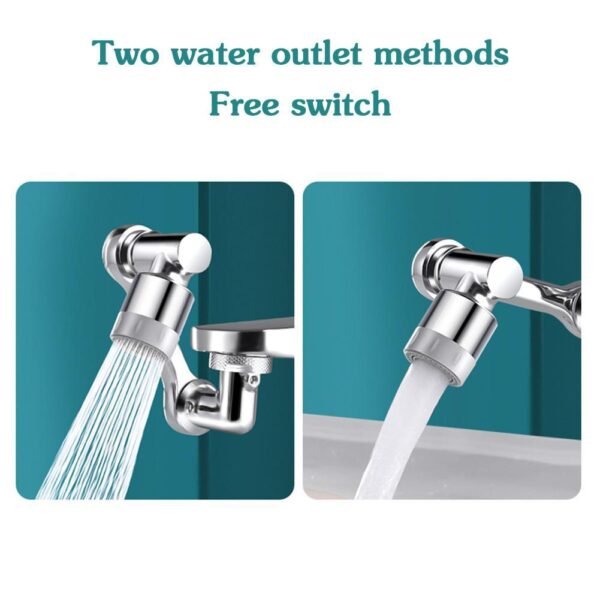 1080 Degree Brass Basin Faucet Aeratorsr Bathroom Tap Washbasin Bubbler Swivel Nozzle Universal Adapter Kitchen Accessories 4