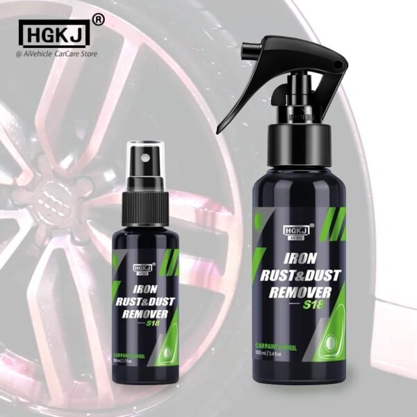 Iron Remover HGKJ S18 50 100ML Protect Wheels And Brake Discs From Iron Dust Rim Rust
