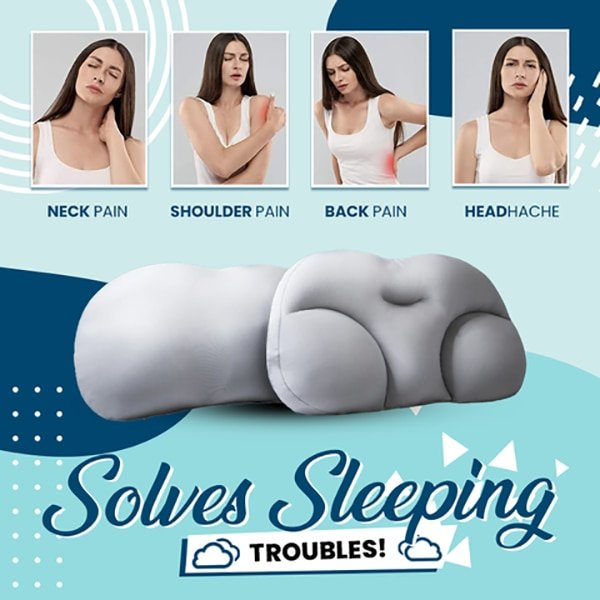 3D Pillow Foam Sleep Pillow Egg Sleepers Memory Foam Bedding Neck Protection Back Support Well Sleep 2