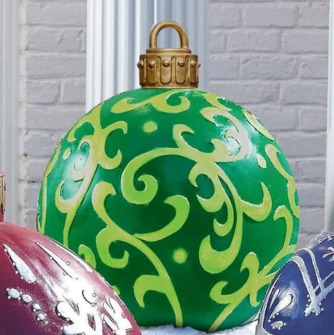 Outdoor Christmas PVC inflatable Decorated Ball2